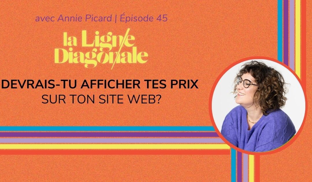 Devrais-tu afficher tes prix sur ton site web?