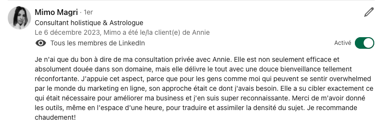témoignage de Mimo Magri